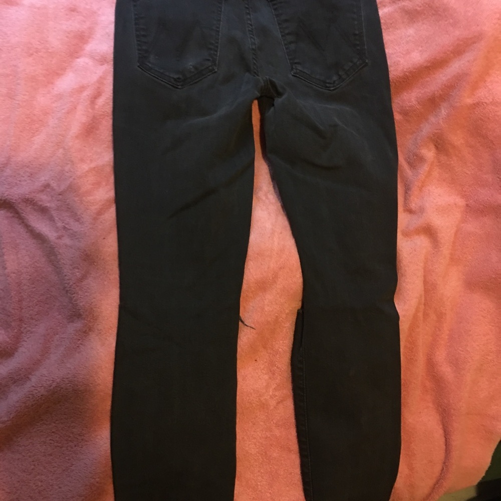 Black mother jeans